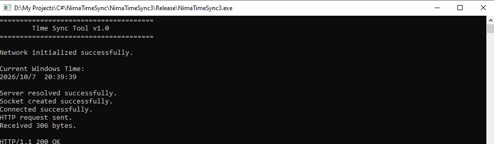 NimaTimeCorrector